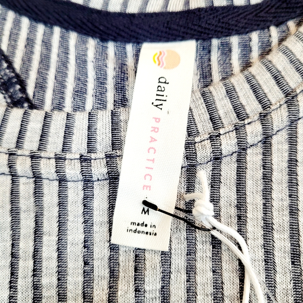 NWT Daily Practice x Anthropologie Lime Out Ribbed Racerback Tank Midi Dress M - Picture 10 of 13